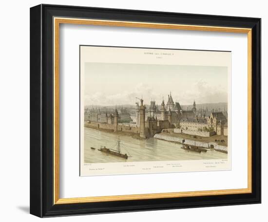 Louvre Sous Charles V, 1380-null-Framed Giclee Print