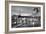 Louvre with Eiffel Tower Vista #2-Alan Blaustein-Framed Photographic Print