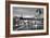 Louvre with Eiffel Tower Vista #2-Alan Blaustein-Framed Photographic Print