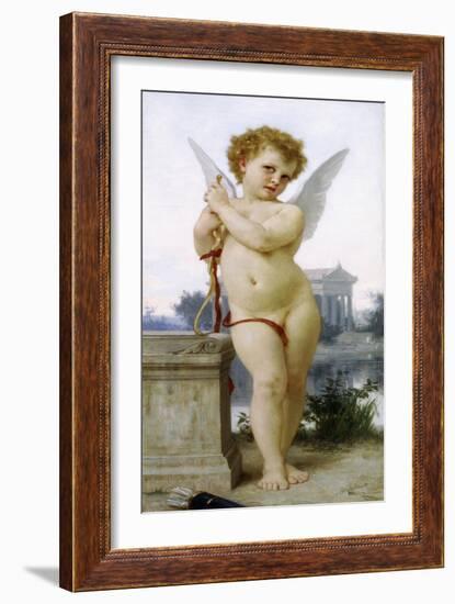 Love, 1891-William Adolphe Bouguereau-Framed Giclee Print