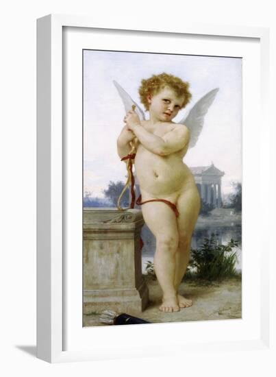 Love, 1891-William Adolphe Bouguereau-Framed Giclee Print