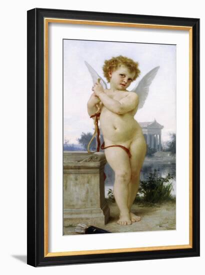 Love, 1891-William Adolphe Bouguereau-Framed Giclee Print