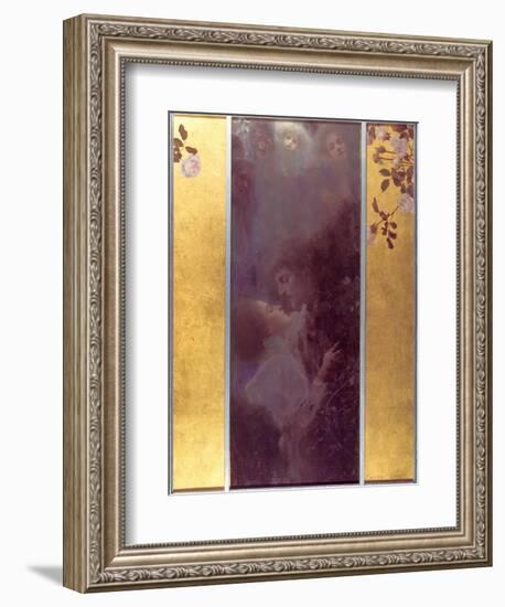 Love, 1895-Gustav Klimt-Framed Giclee Print