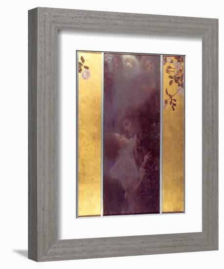 Love, 1895-Gustav Klimt-Framed Giclee Print