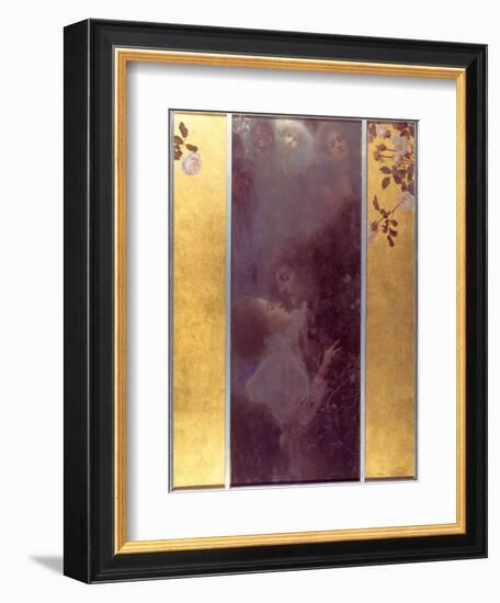 Love, 1895-Gustav Klimt-Framed Giclee Print