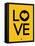 Love 1-NaxArt-Framed Stretched Canvas