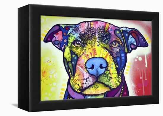 Love a Bull This Years Love 2013 Part 1-Dean Russo-Framed Premier Image Canvas