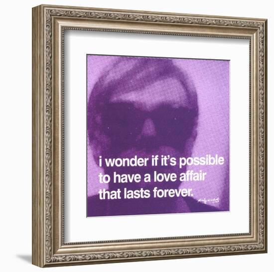 Love Affair-null-Framed Art Print