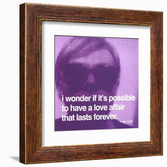 Love Affair-null-Framed Art Print