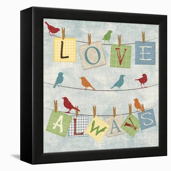 Love Always Birds-Piper Ballantyne-Framed Stretched Canvas