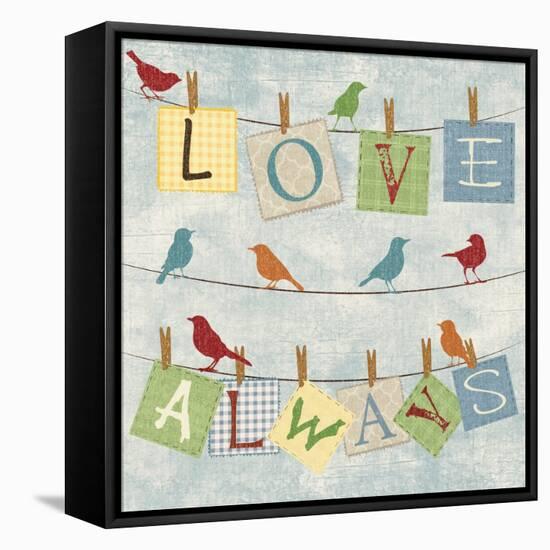 Love Always Birds-Piper Ballantyne-Framed Stretched Canvas