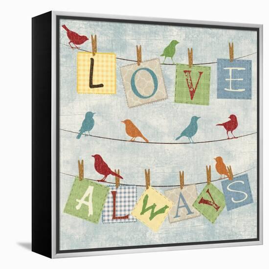 Love Always Birds-Piper Ballantyne-Framed Stretched Canvas