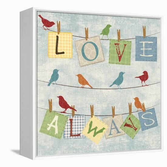 Love Always Birds-Piper Ballantyne-Framed Stretched Canvas