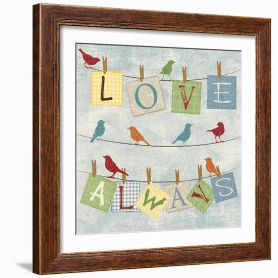 Love Always Birds-Piper Ballantyne-Framed Art Print