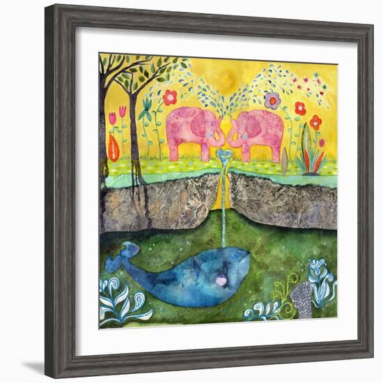 Love Always Flows-Wyanne-Framed Giclee Print