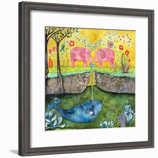 Love Always Flows-Wyanne-Framed Giclee Print