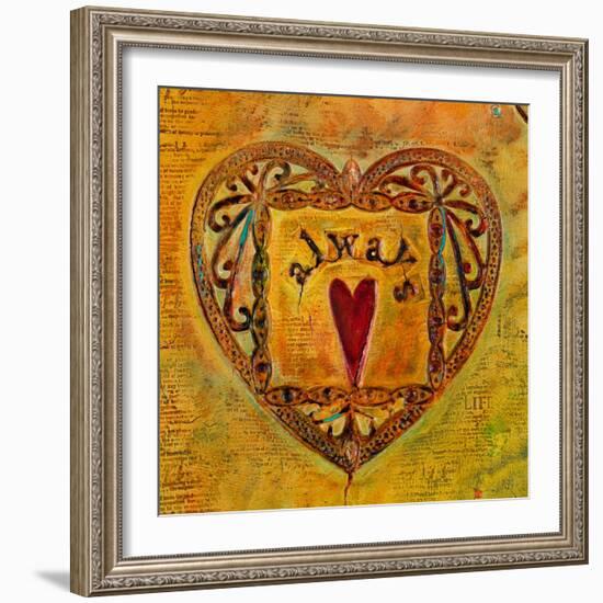 Love Always II-Carolyn Kinnison-Framed Art Print