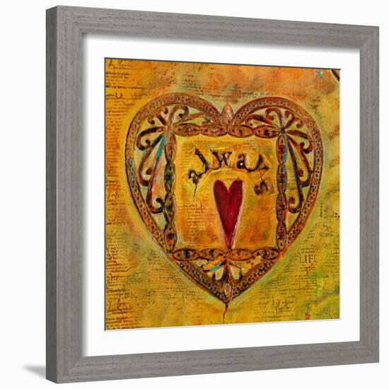 Love Always II-Carolyn Kinnison-Framed Art Print