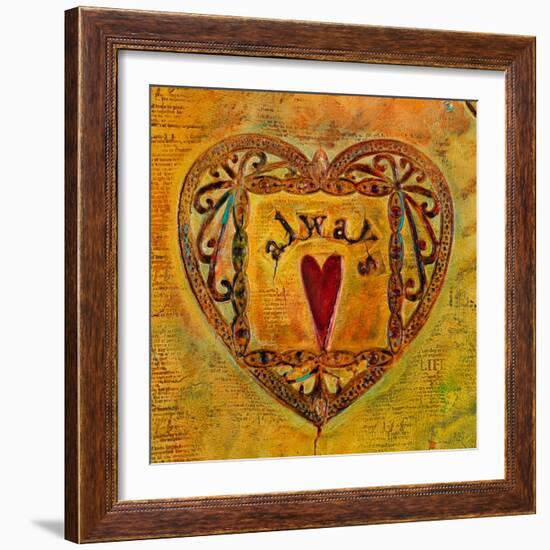 Love Always II-Carolyn Kinnison-Framed Art Print