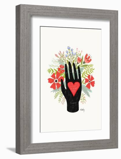 Love Always Wins-Annie Bailey Art-Framed Art Print