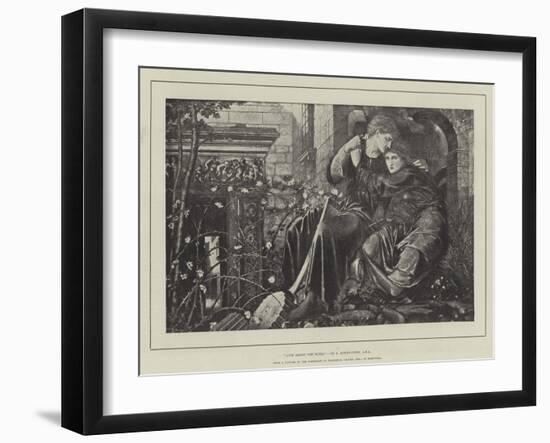 Love Among the Ruins-Edward Burne-Jones-Framed Giclee Print