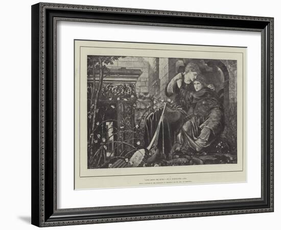 Love Among the Ruins-Edward Burne-Jones-Framed Giclee Print