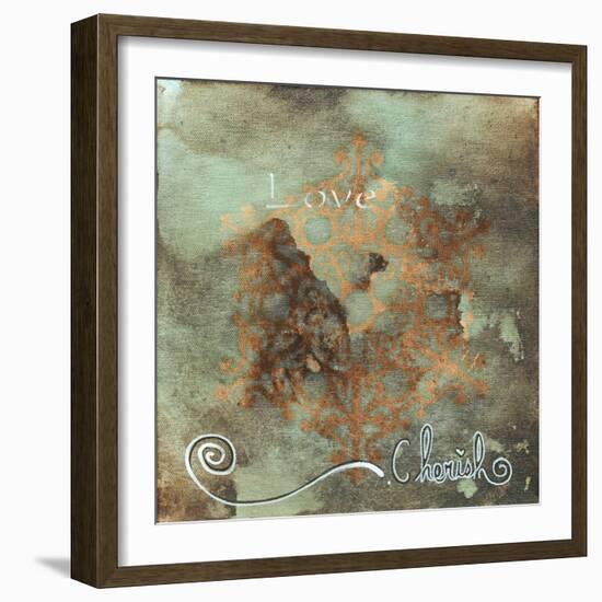 Love and Cherish-Megan Aroon Duncanson-Framed Art Print