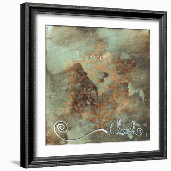 Love and Cherish-Megan Aroon Duncanson-Framed Art Print