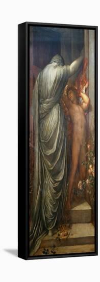 Love and Death, 1875-George Frederick Watts-Framed Premier Image Canvas