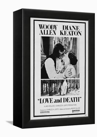 Love and Death, Woody Allen, Diane Keaton, 1975-null-Framed Stretched Canvas