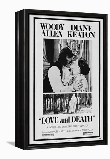 Love and Death, Woody Allen, Diane Keaton, 1975-null-Framed Stretched Canvas