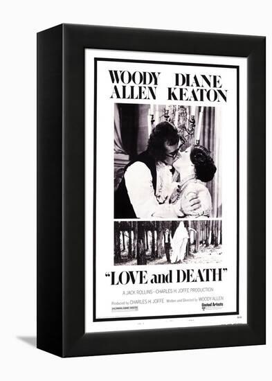 Love and Death, Woody Allen, Diane Keaton, 1975-null-Framed Stretched Canvas