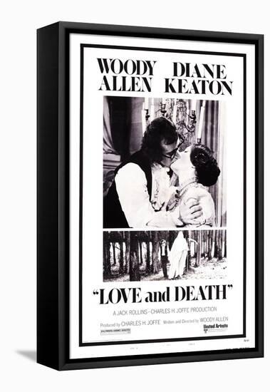 Love and Death, Woody Allen, Diane Keaton, 1975-null-Framed Stretched Canvas