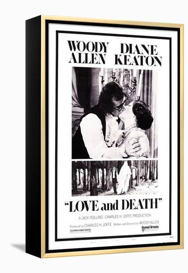 Love and Death, Woody Allen, Diane Keaton, 1975-null-Framed Stretched Canvas