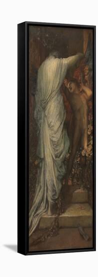 Love and Death-George Frederic Watts-Framed Premier Image Canvas