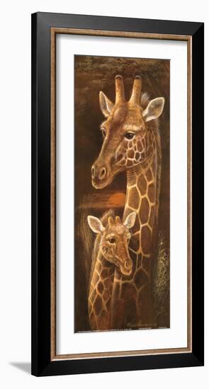 Love and Devotion-Ruane Manning-Framed Art Print