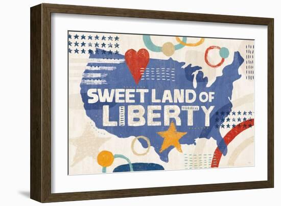 Love and Liberty I-Veronique Charron-Framed Art Print