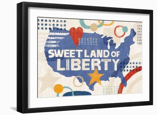 Love and Liberty I-Veronique Charron-Framed Art Print