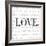 Love and Life I-SD Graphics Studio-Framed Art Print