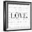 Love and Life I-SD Graphics Studio-Framed Art Print