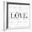 Love and Life I-SD Graphics Studio-Framed Premium Giclee Print