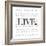 Love and Life II-SD Graphics Studio-Framed Premium Giclee Print