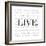 Love and Life II-SD Graphics Studio-Framed Premium Giclee Print