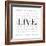 Love and Life II-SD Graphics Studio-Framed Premium Giclee Print