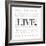 Love and Life II-SD Graphics Studio-Framed Premium Giclee Print