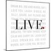 Love and Life II-SD Graphics Studio-Mounted Premium Giclee Print
