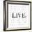 Love and Life II-SD Graphics Studio-Framed Premium Giclee Print