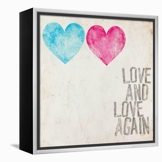 Love and Love Again-Mimi Marie-Framed Stretched Canvas