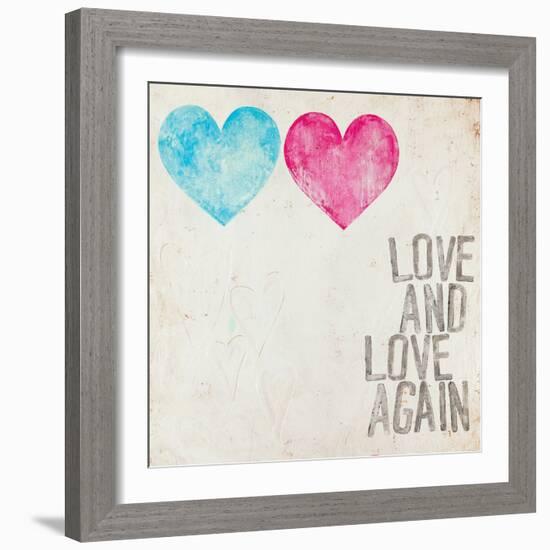 Love and Love Again-Mimi Marie-Framed Art Print