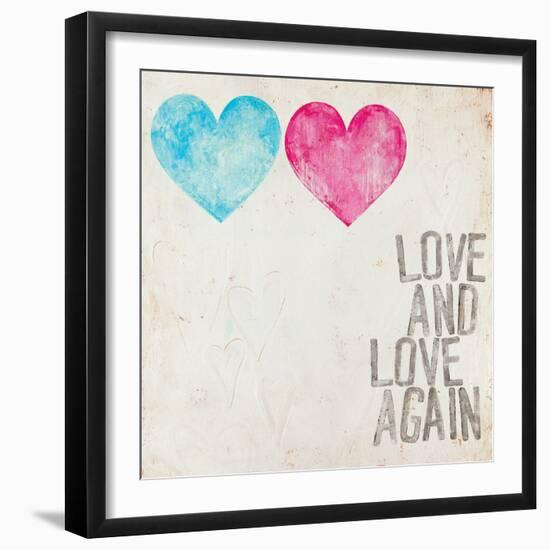 Love and Love Again-Mimi Marie-Framed Art Print